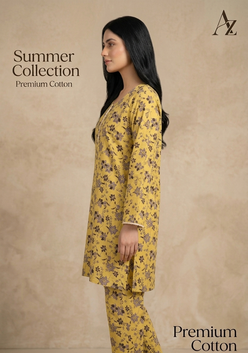 Summer Cotton 2PC Sticthed - Pairs Of 5 Suits